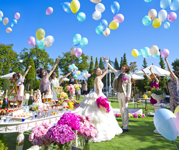 1日1組限定の貸切空間!ゲストとふれあう笑顔のWEDDING(^^)